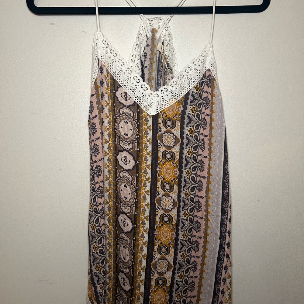 POL Floral Tank